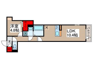 ルリアン加賀の物件間取画像